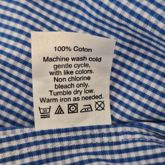 J Crew Long Sleeve Button Down 100% Cotton Mens Shirt size Large - Picture 3 of 6